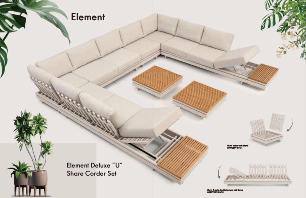 Outdoor furniture manufacturer