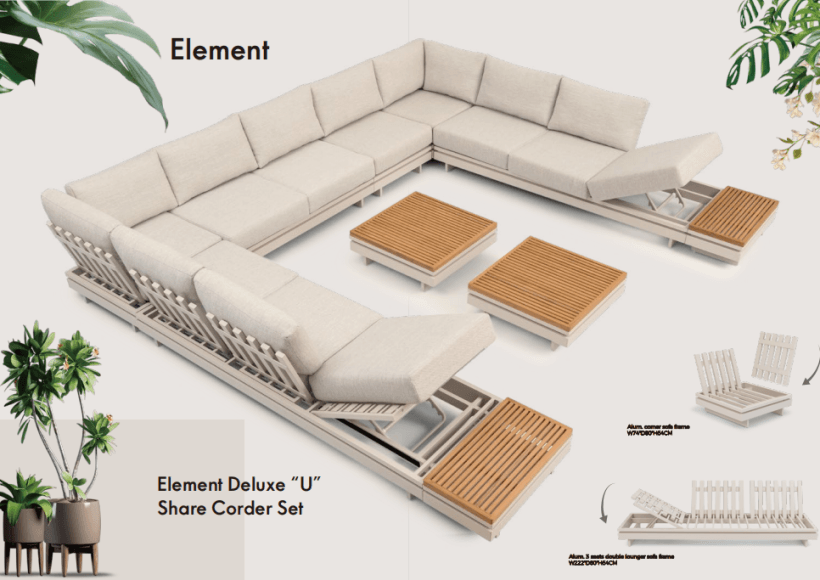 Outdoor furniture manufacturer