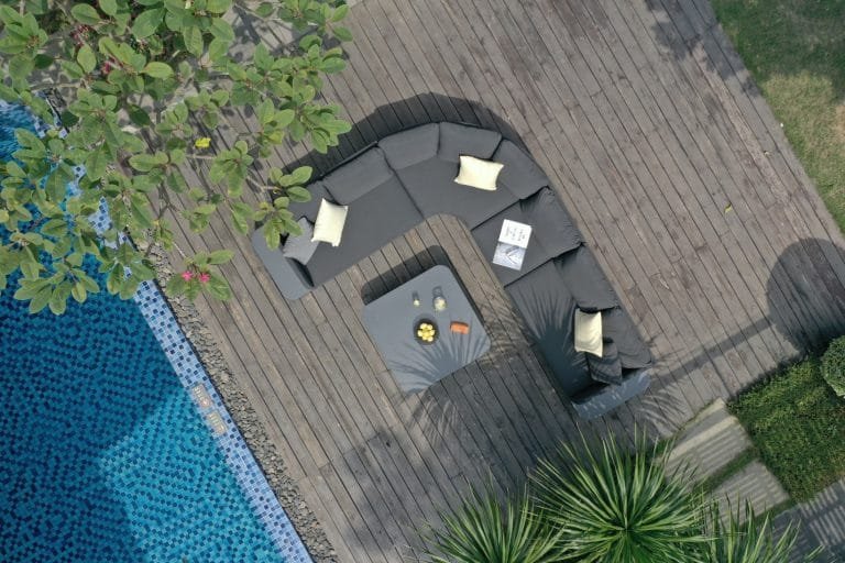 SIMPOLIVING breathable outdoor furniture fabric for comfort in hot weather
